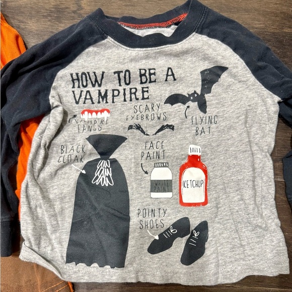 Toddler 2T Halloween Long Sleeve Shirts - Picture 2 of 3
